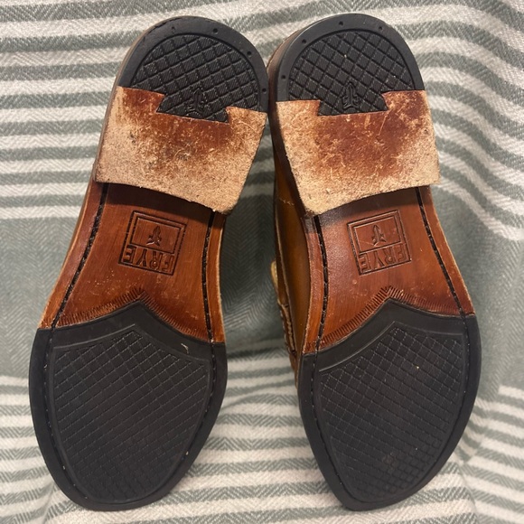 Frye “Whisky” Brown Slip‎ on Dress Shoes Size 8 main image 5